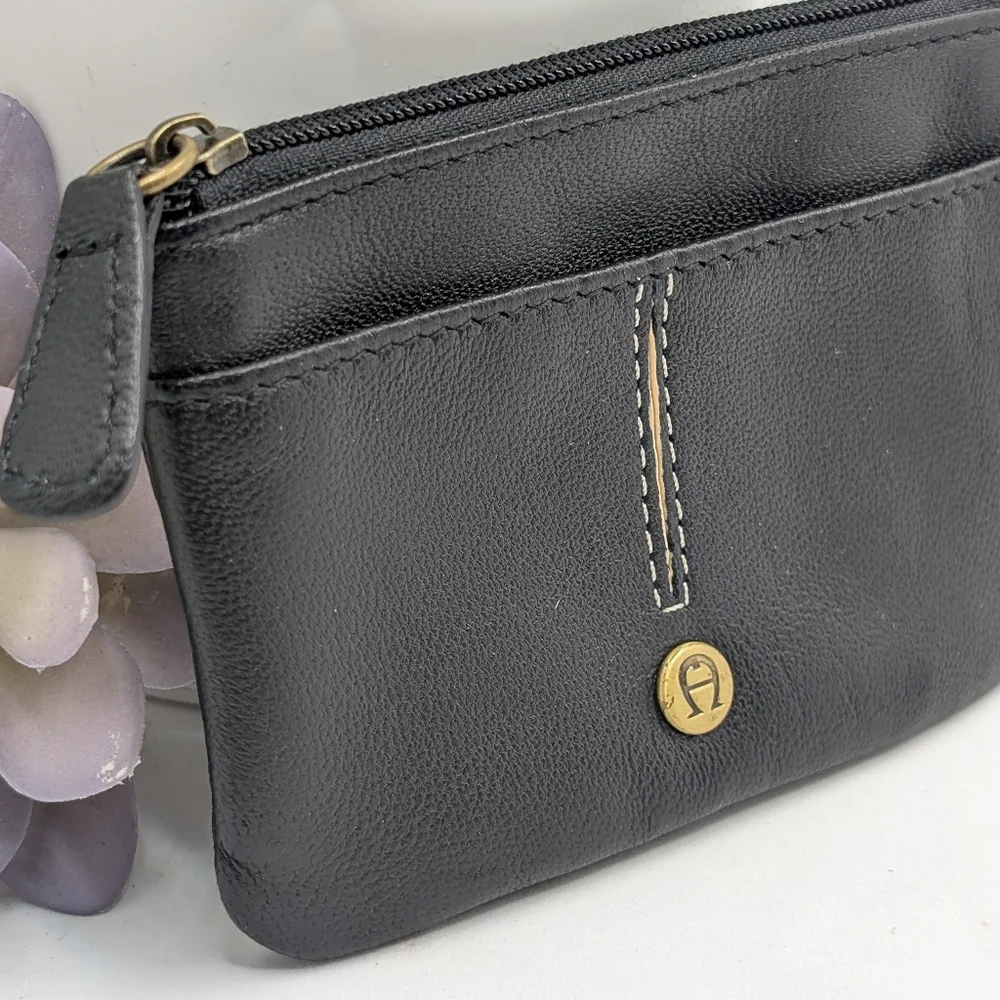 Etienne Aigner ID Card Case Coin Pouch‎